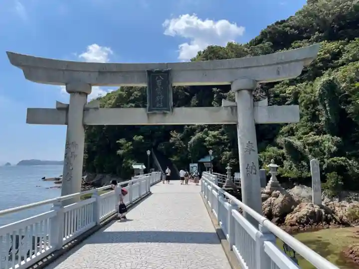 八百富神社の鳥居