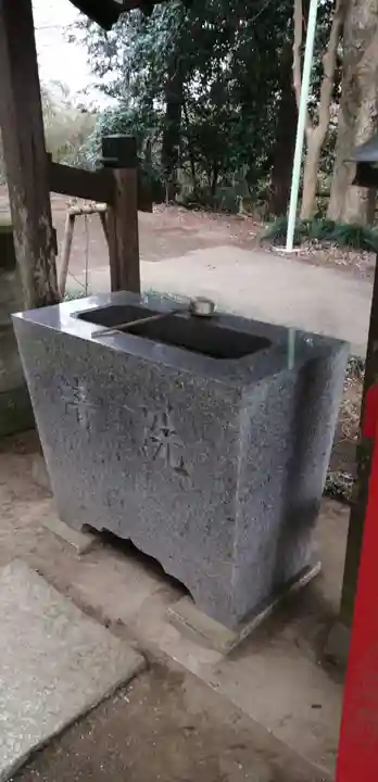 羽黒神社の手水舎