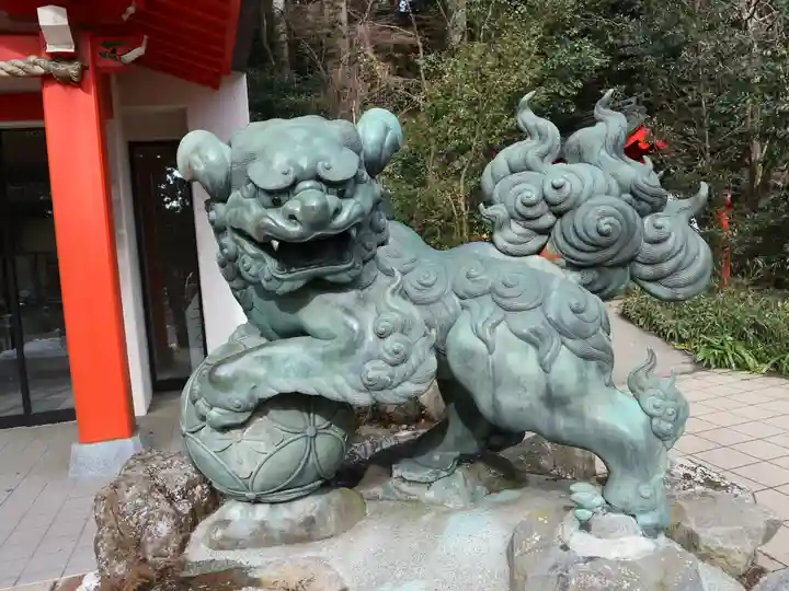 箱根神社の狛犬