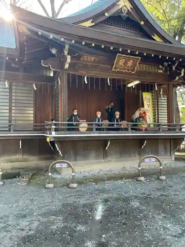 雪ケ谷八幡神社の神楽