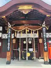 阿部野神社の本殿