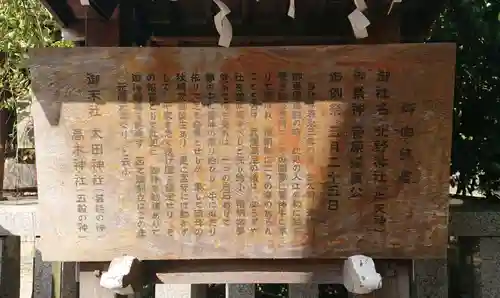 牛天神北野神社の歴史