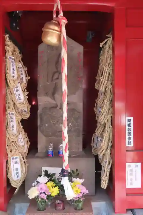 庚申塚(鳩森八幡神社社外)(東京都)