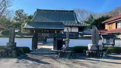 班渓寺の山門・神門