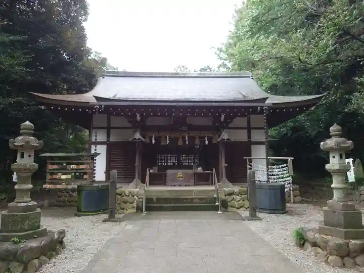 三ケ尻八幡神社の本殿・本堂