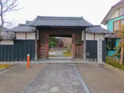 善定坊の山門・神門