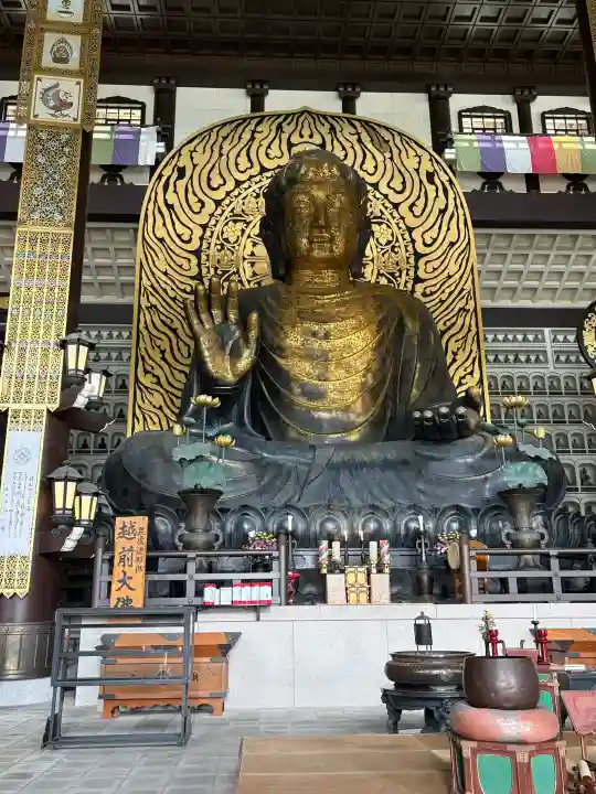 清大寺(越前大仏)の{uncategorized: "未分類", other: "その他", undefined: "問題あり", building: "その他建物", grave: "お墓", sacred_gate: "鳥居", guardian: "狛犬", statue: "像", buddha: "仏像", history: "歴史", nature: "自然", garden: "庭園", animal: "動物", pagoda: "塔", temizu: "手水舎", mountain_gate: "山門・神門", sanctuary: "本殿・本堂", subordinate: "末社・摂社", art: "芸術", scenery: "景色", jizo: "地蔵", ema: "絵馬", goshuin: "御朱印", omikuji: "おみくじ", items: "授与品その他", amulet: "お守り", goshuincho: "御朱印帳", eats: "食事", festival: "お祭り", votive_dance: "神楽", shichigosan: "七五三参", wedding: "結婚式", experience: "体験その他", initially: "初詣", around: "周辺", anti_infection: "感染症対策"}