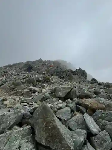雄山神社峰本社の自然