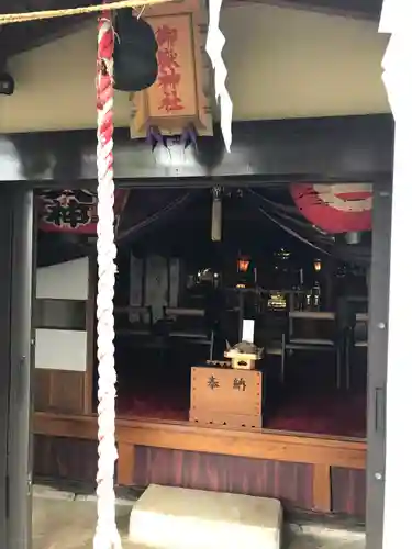 横浜御嶽神社の本殿・本堂