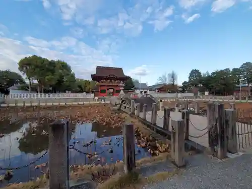 伊賀八幡宮の庭園