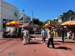 月寒神社のお祭り