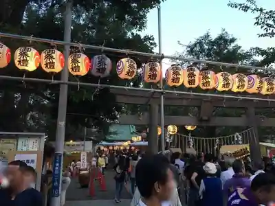 胡録神社のお祭り
