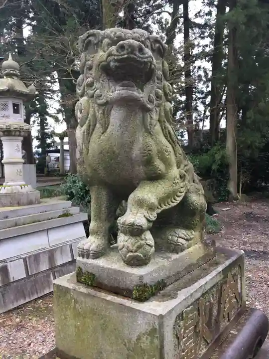 日吉神社の狛犬