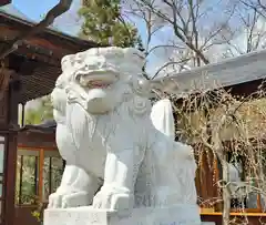 梁川天神社の狛犬