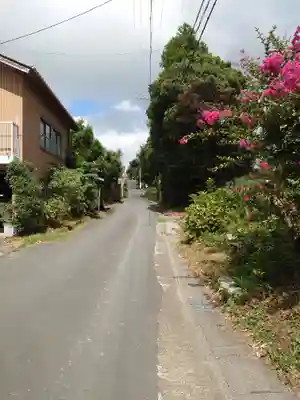 佐夜鹿神明神社の周辺