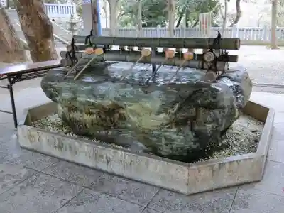 大麻比古神社の手水舎