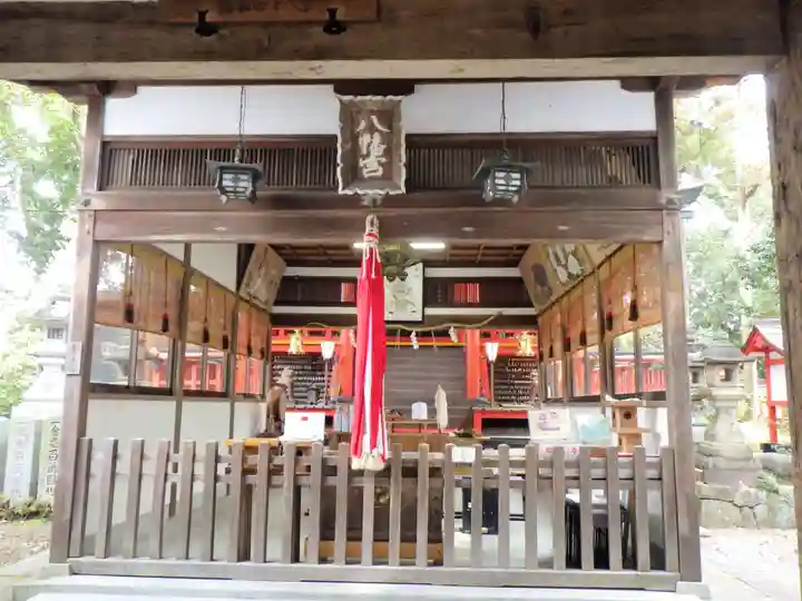元石清水八幡神社の本殿・本堂