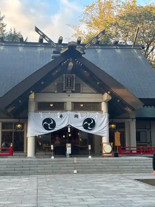 帯廣神社の本殿・本堂