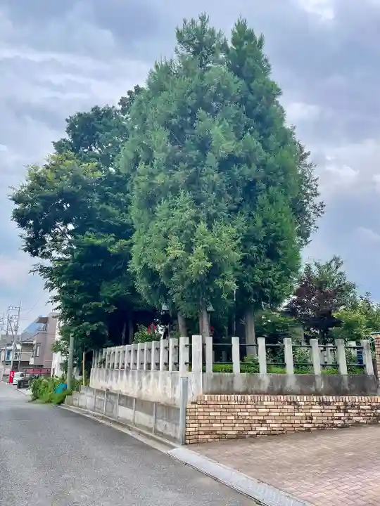 須黒稲荷神社の周辺