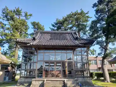 月山八幡宮の本殿・本堂