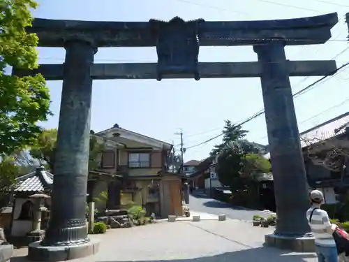 金峯山寺の鳥居