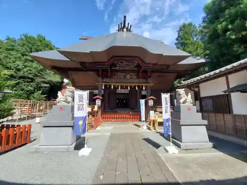 産泰神社の本殿