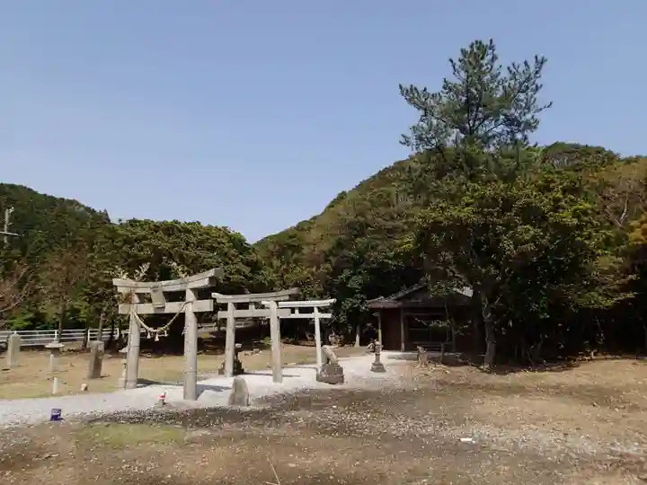 胡禄御子神社の鳥居