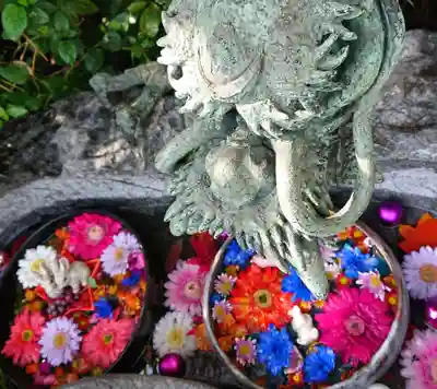 三輪神社の手水舎