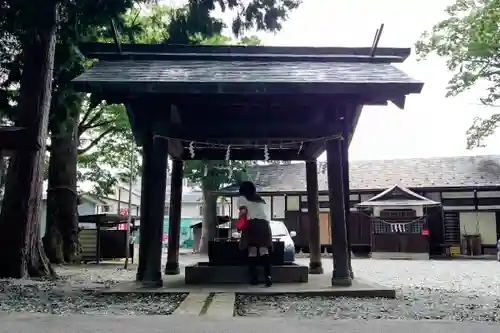 印鑰神明宮の手水舎