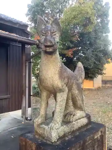 加納八幡神社の狛犬