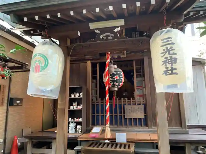 三光稲荷神社の本殿・本堂