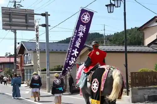 米川八幡神社のお祭り