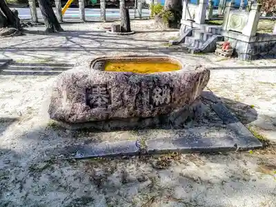 御鍬社(西山御鍬社)の手水舎