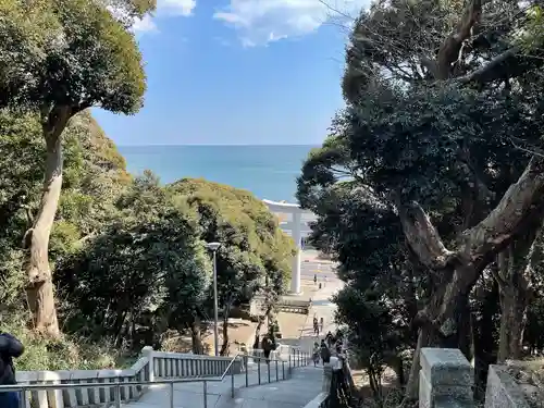 大洗磯前神社の景色