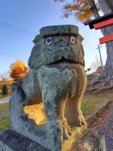 多田野本神社の狛犬