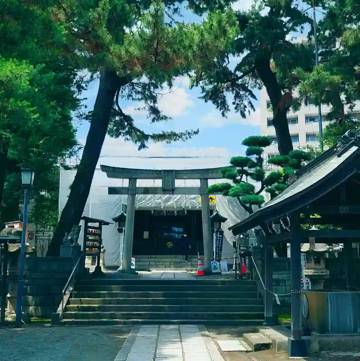 松原神社の鳥居