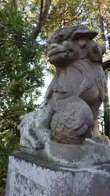 西町神明社の狛犬