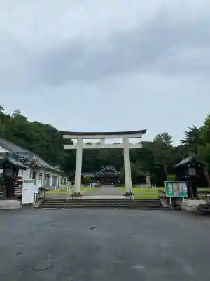 群馬県護国神社の鳥居