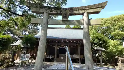 千栗八幡宮の鳥居