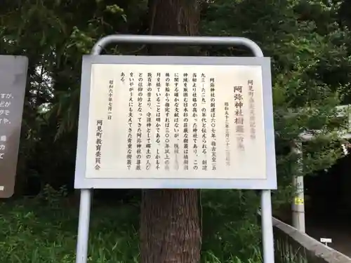 阿弥神社の歴史