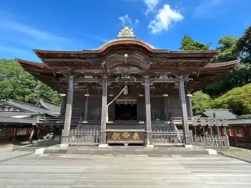 高良大社の本殿・本堂