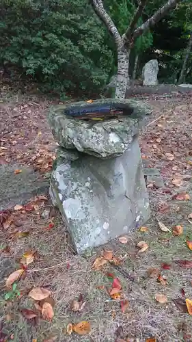 五十鈴神社の手水舎