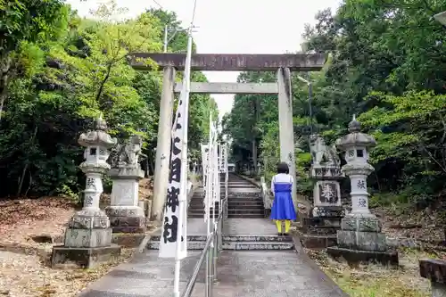 五社大明神社の鳥居