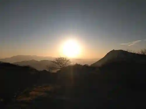 鶴見山上権現一の宮の景色