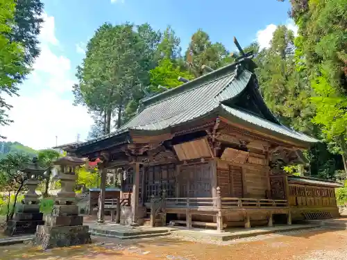 甲波宿禰神社の本殿