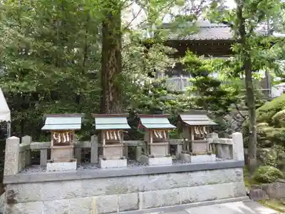 白山宮の末社・摂社