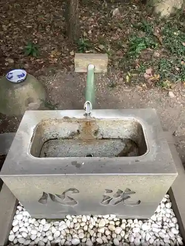 手力雄神社の手水