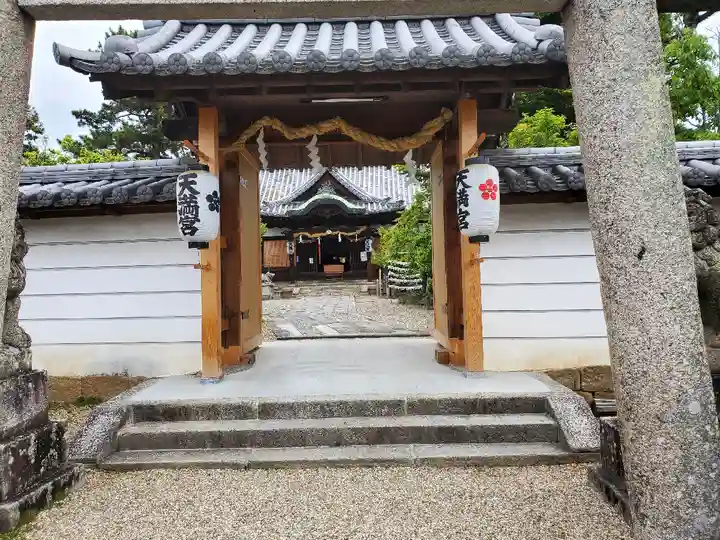 菅原天満宮(菅原神社)の山門・神門