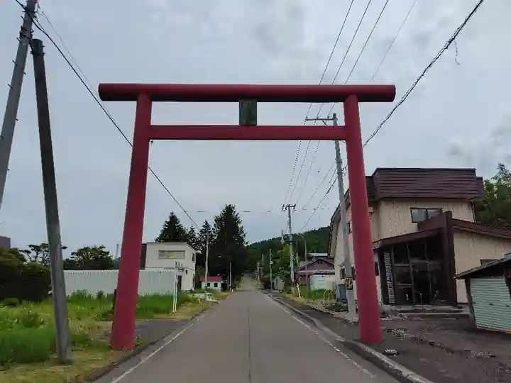 南富良野神社の鳥居