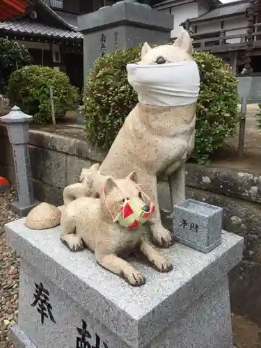 不動院(板橋不動尊)の狛犬